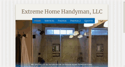 Desktop Screenshot of extremehomehandyman.com